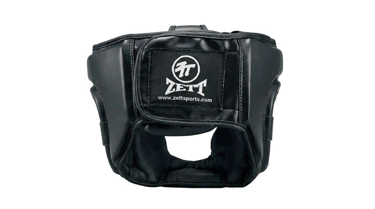 Zett Classic V2 boxing head guard, back view