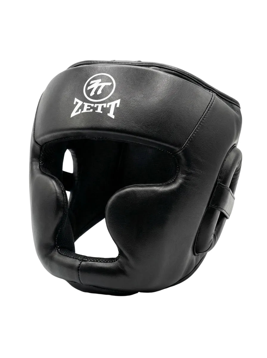 Zett Classic V2 boxing head guard, front view