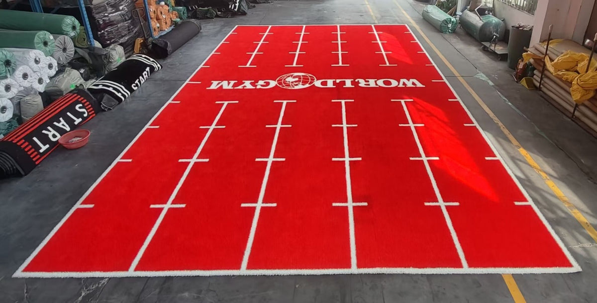 Custom World Gym Astro Turf