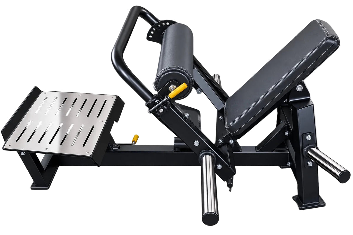 Reload Pro X Series hip glute thrust machine with upgraded steel plate mat, in stock at Fitness Hero Sydney.