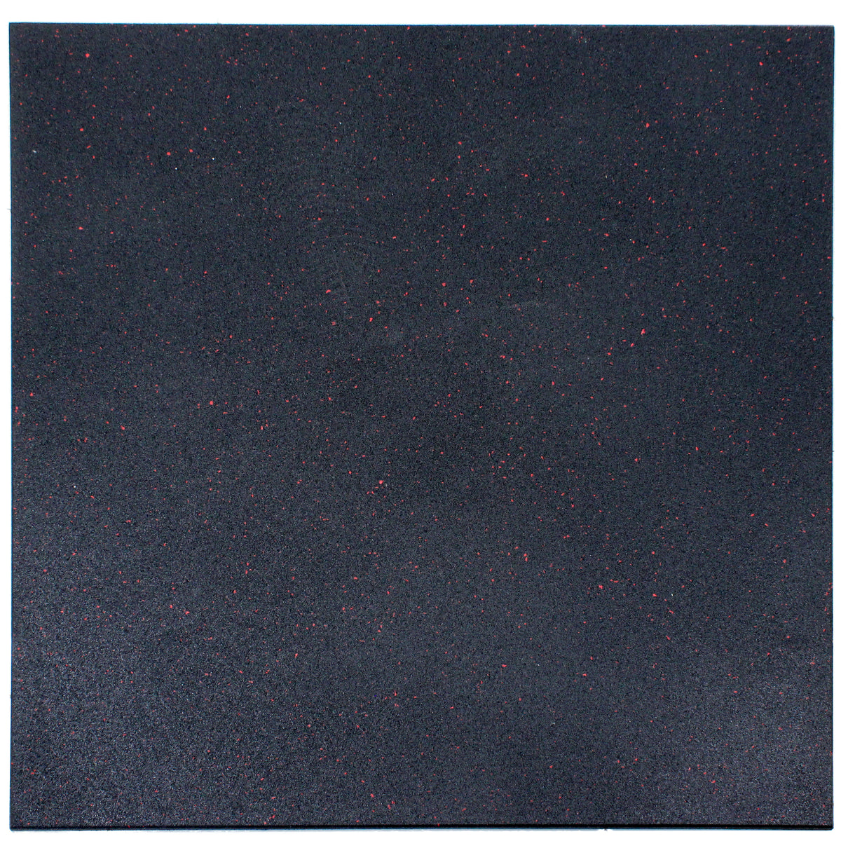 Premium Rubber Gym Flooring | Red Fleck 1m x 1m tile view
