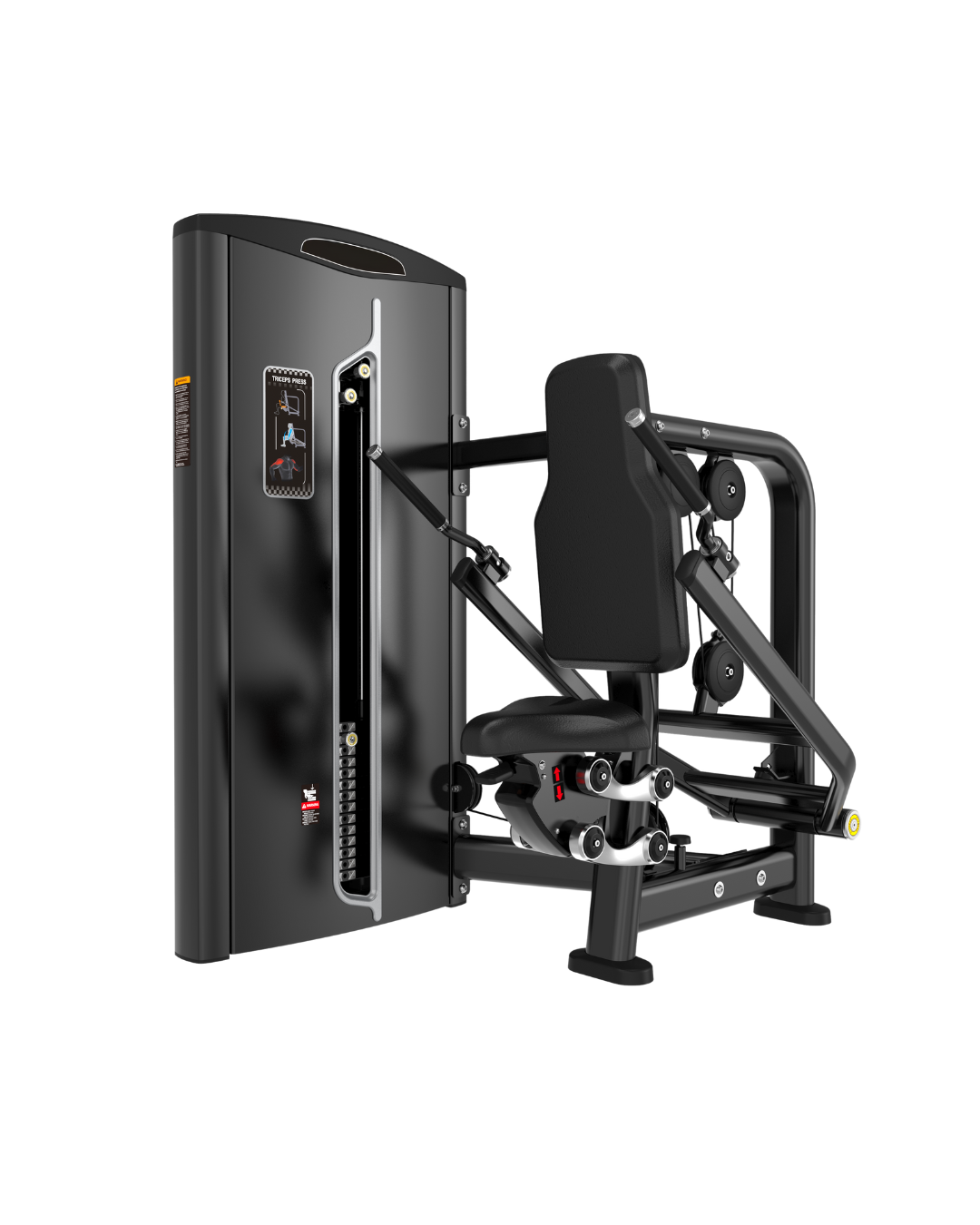 Commercial Seated Dip Machine with Metal Stack - Fitness Hero