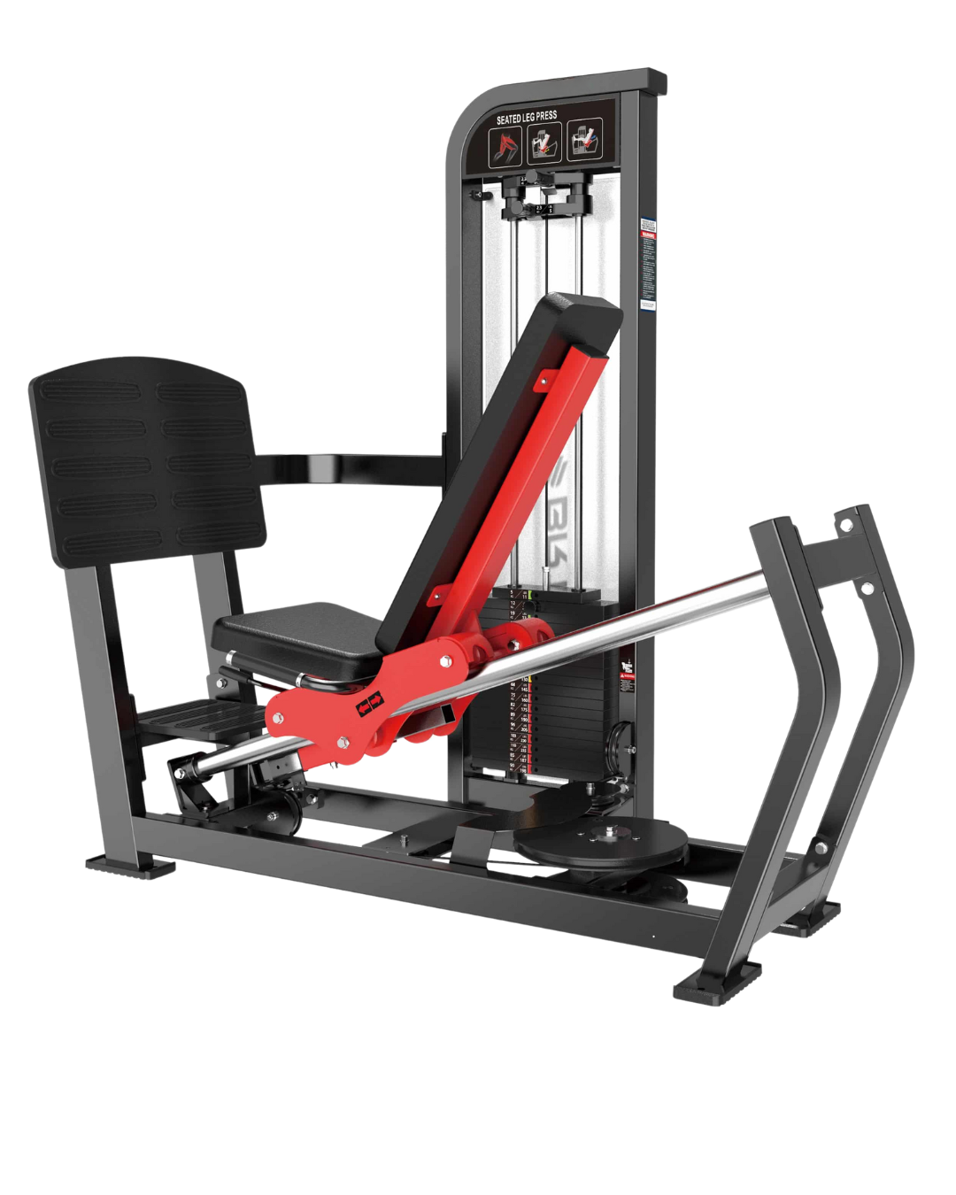 HS-X Series Pin Loaded Seated Leg Press Machine HS12 - Fitness Hero