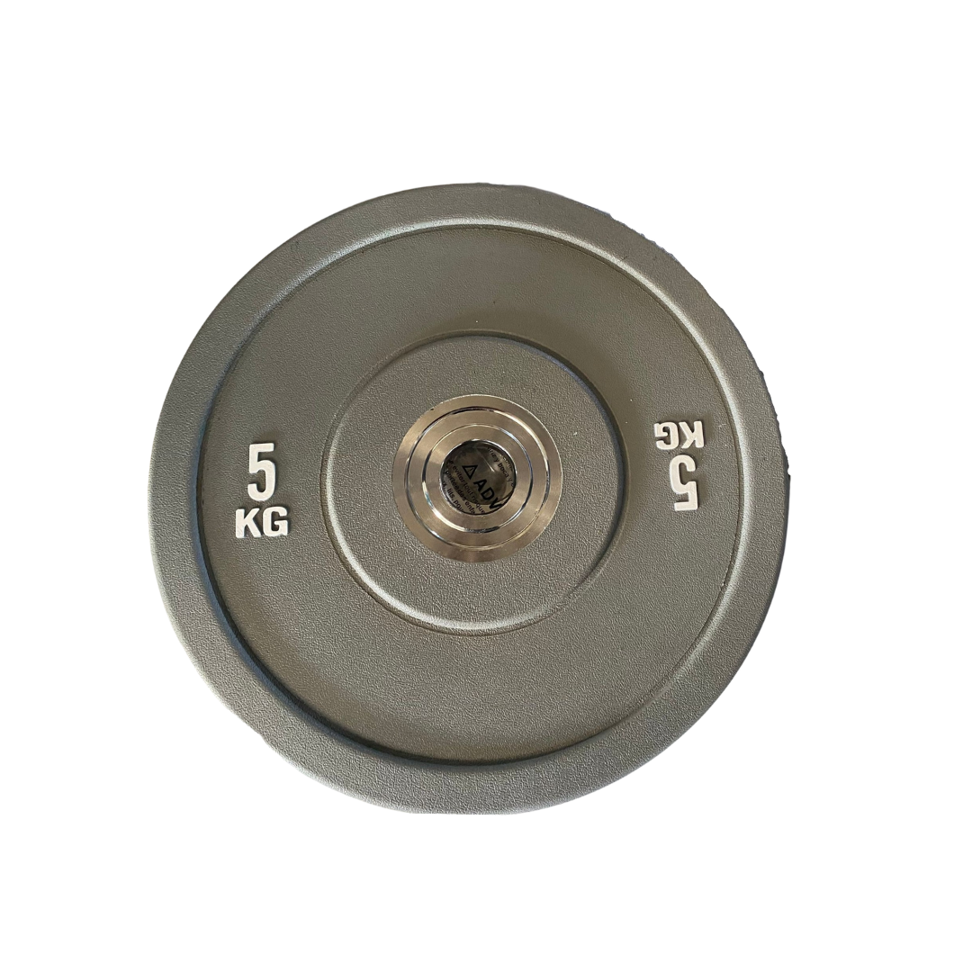 Premium Olympic Rubber Bumper Plates
5kg plates sold in pairs - Grey colour
