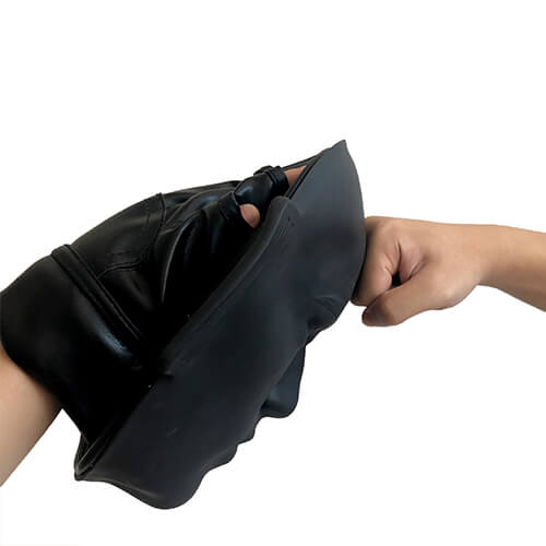 Trainer focus pad high‑elastic foam core contoured striking surface