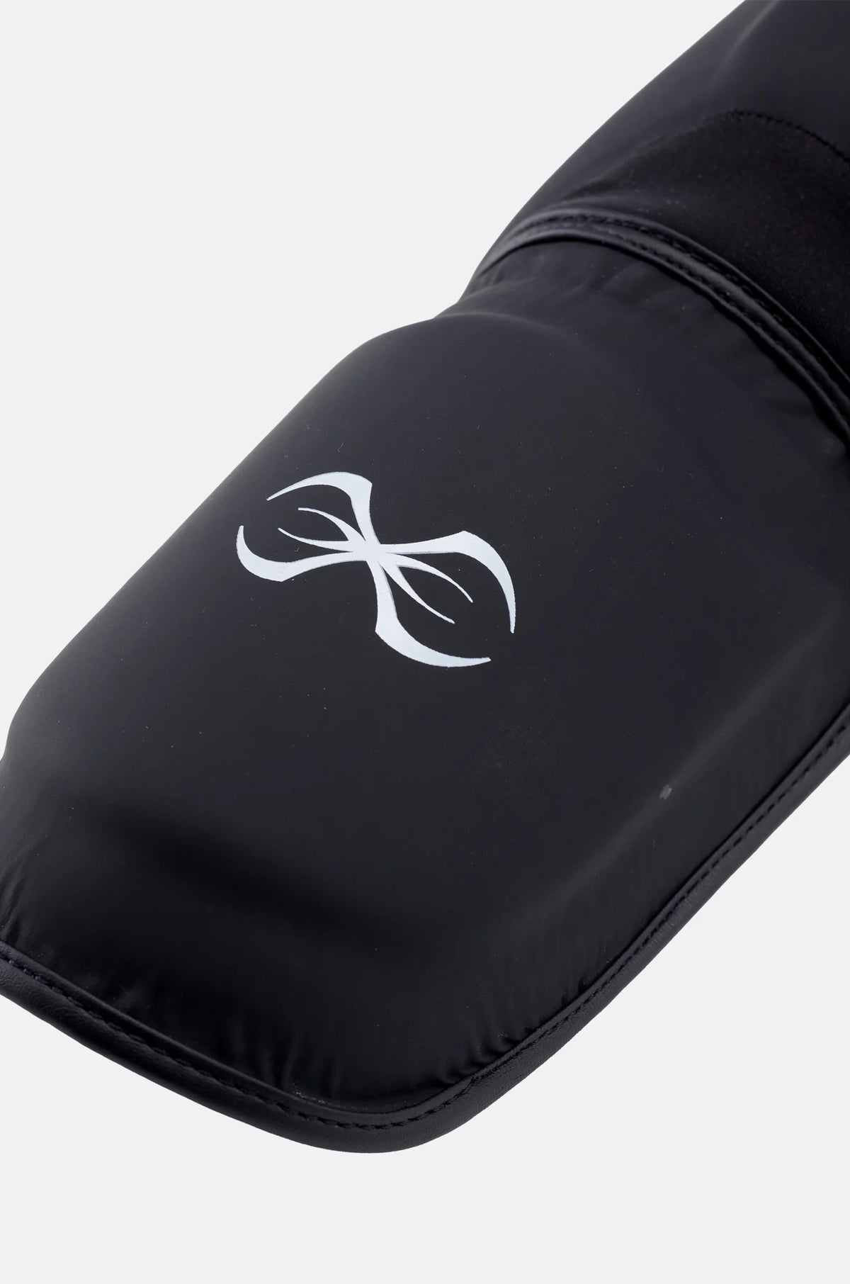 sting python mma shin guards black white training