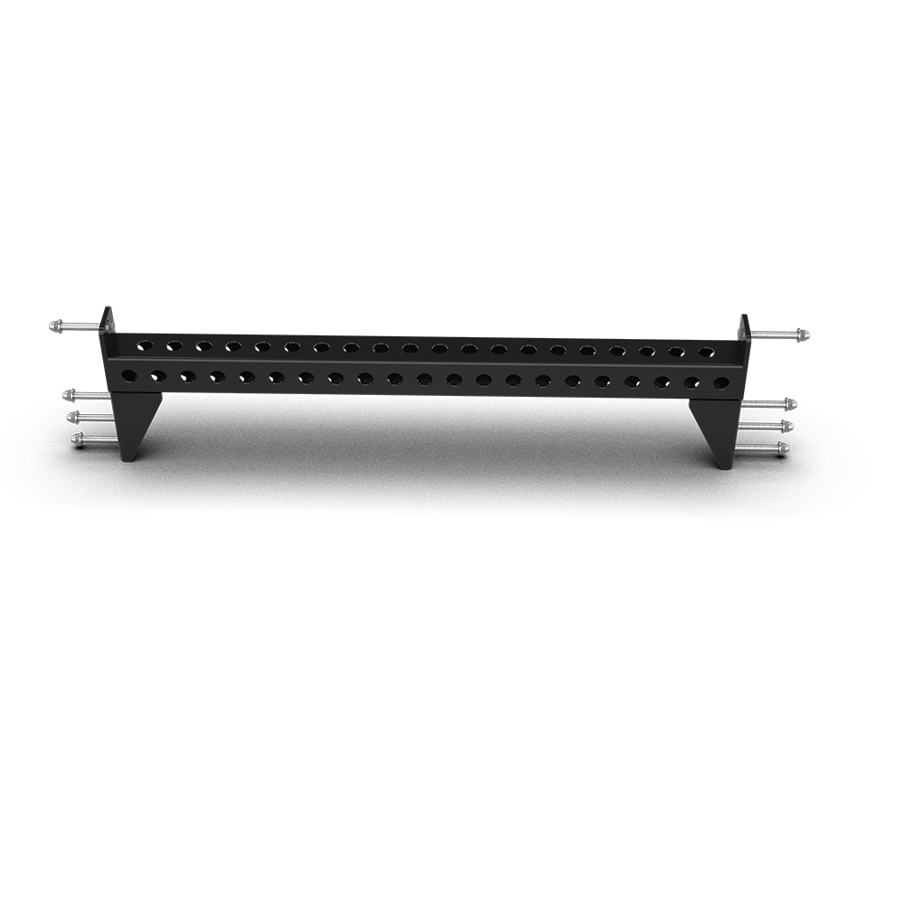 QLI QCB4202 connecting bar from the front, showing the attachment holes