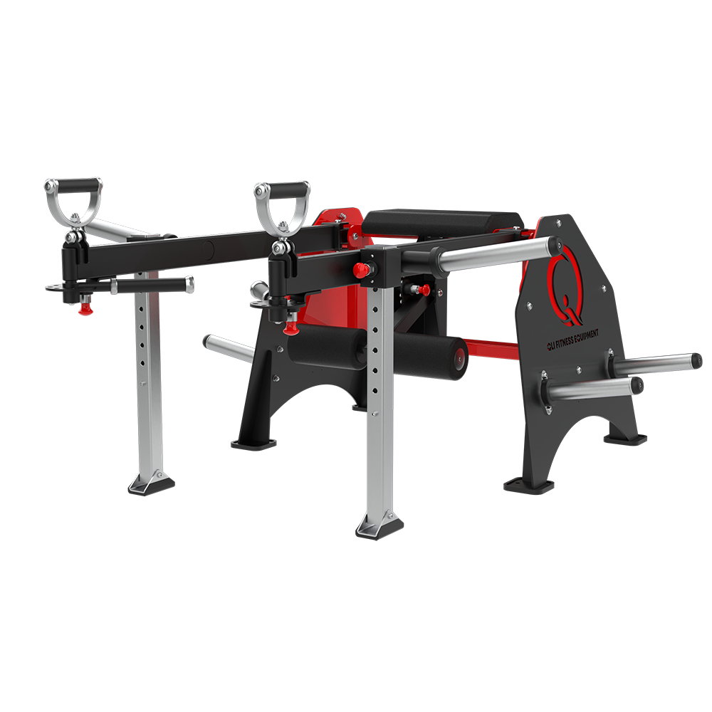 QLI QMF300 from a low angle, showing both handle posts and the frame