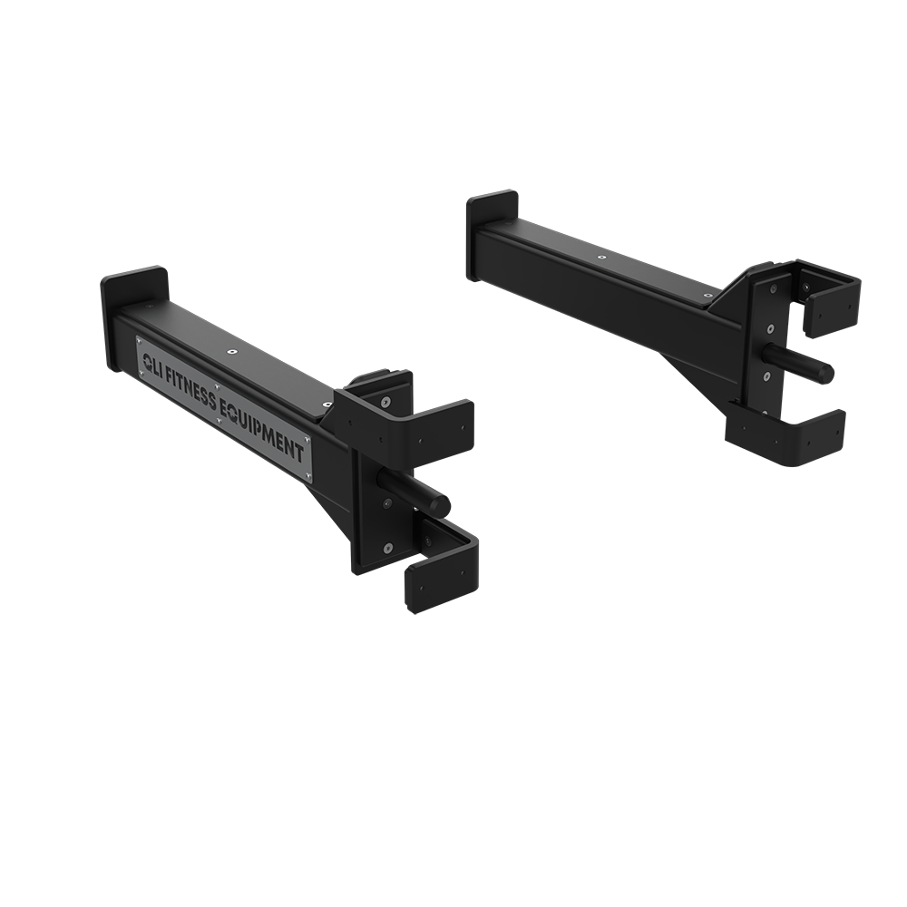 QLI QSA024 spotter arms from above, showing the bar catch surfaces