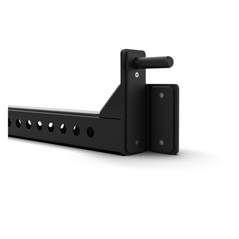 QLI QSB49 safety bar bracket close-up from below