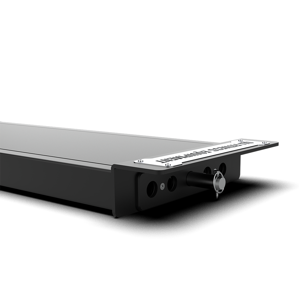 Close-up of the QLI QUSS48 utility seat end and mounting point