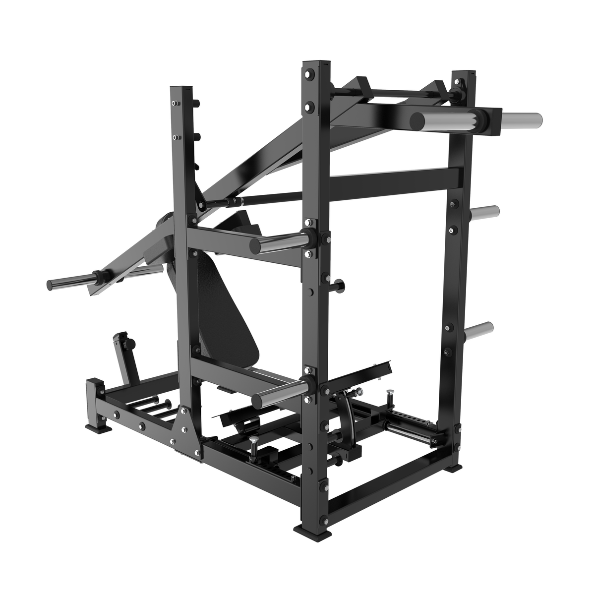 Reload Pendulum Squat Plate Loaded Machine Front View