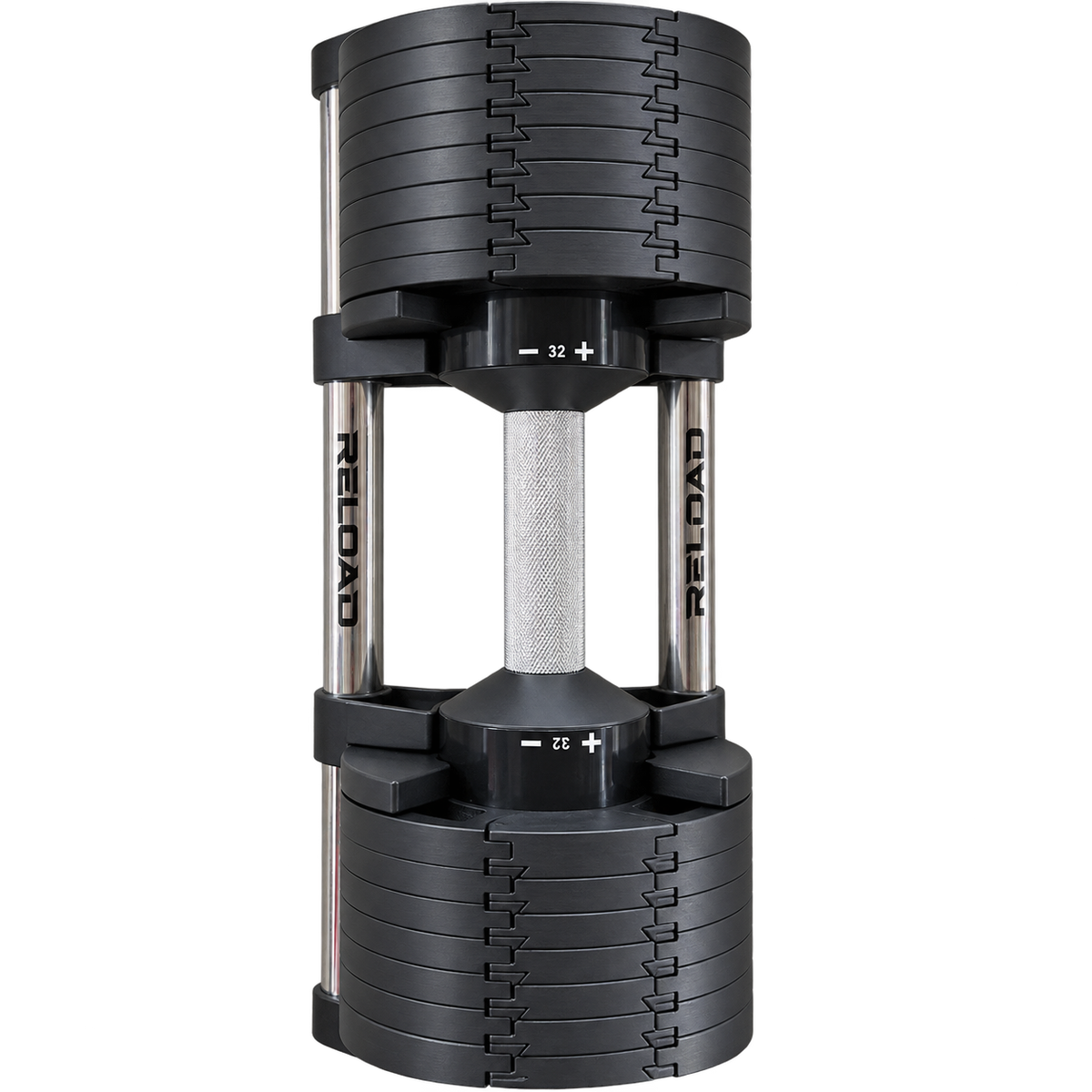 Reload Pro Quick Change Adjustable Dumbbells 32kg (Pair)