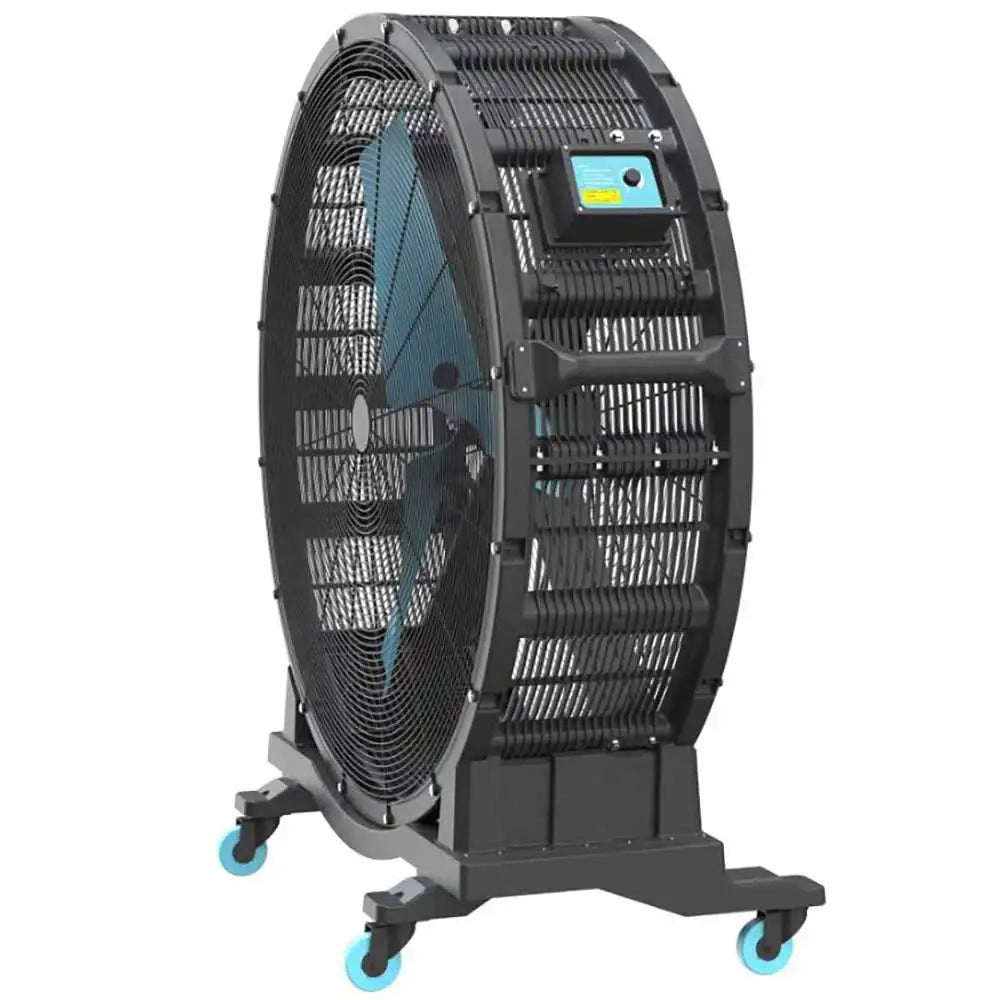 Heavy duty 800W industrial cooling fan for large gym spaces