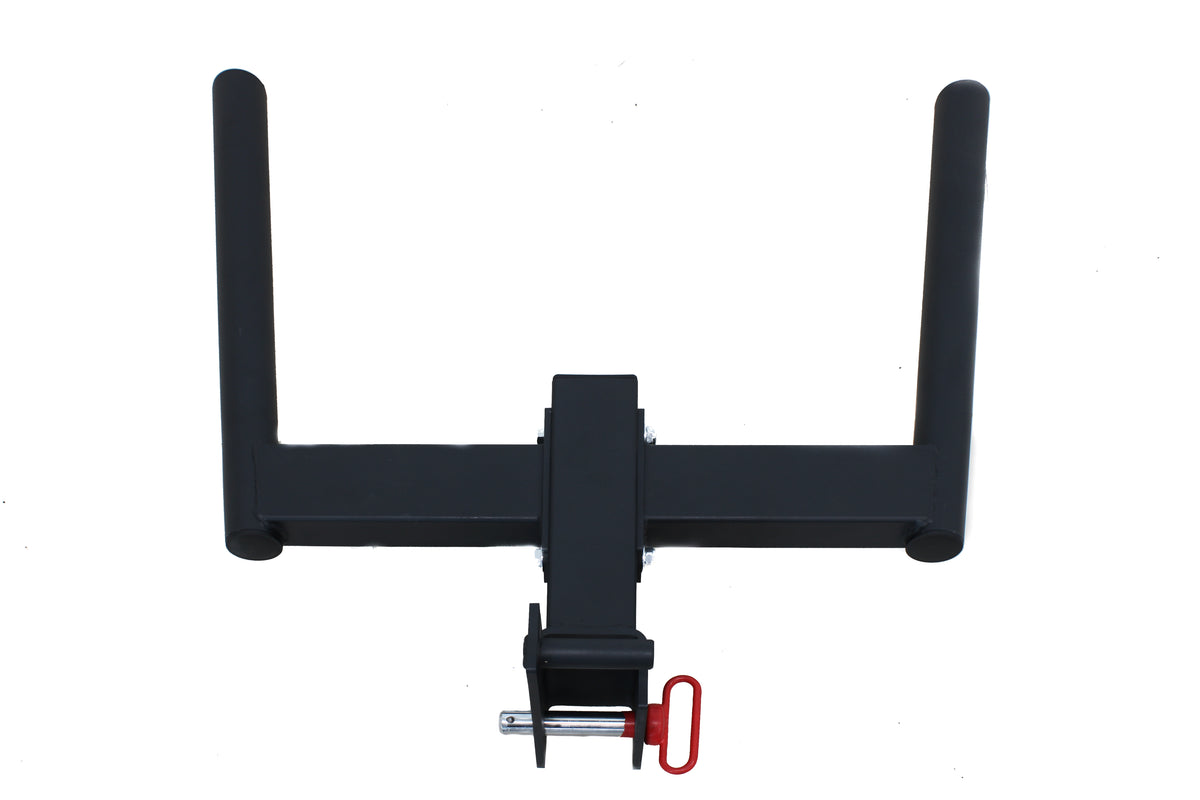 Reload dip bar attachment for the SD33 Onyx half rack - solid steel parallel handles with quick-release pin