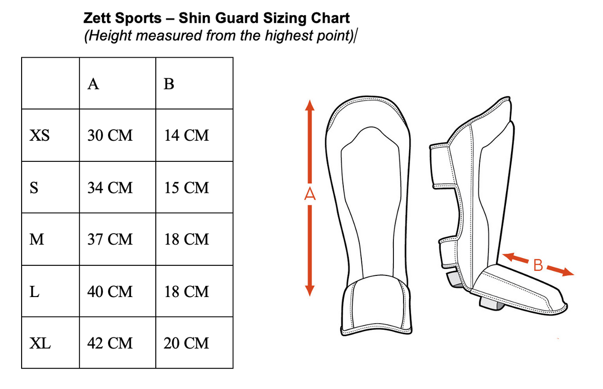 Zett Pro kickboxing shin insteps, strap detail