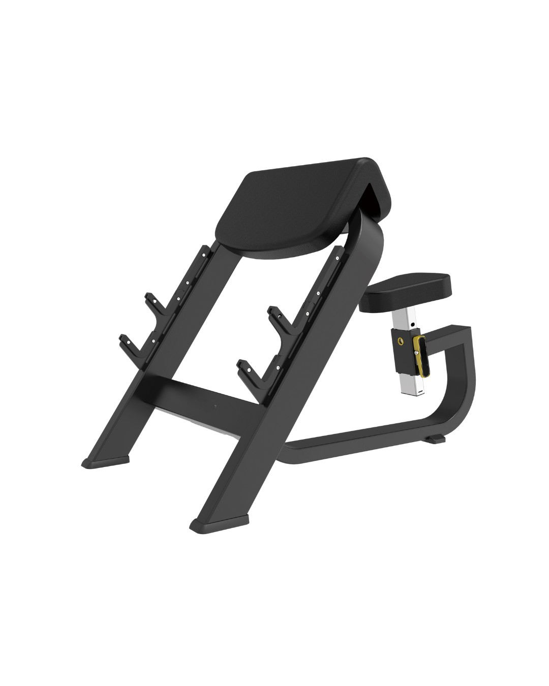 Synergy Series seated preacher curl bench TB44 - commercial arm isolation station