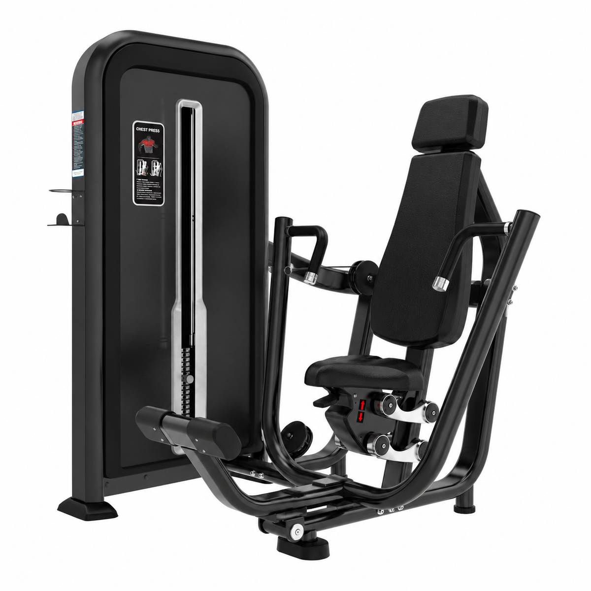 T-MAX Series chest press pin loaded machine TY01 - commercial chest press with 100kg weight stack