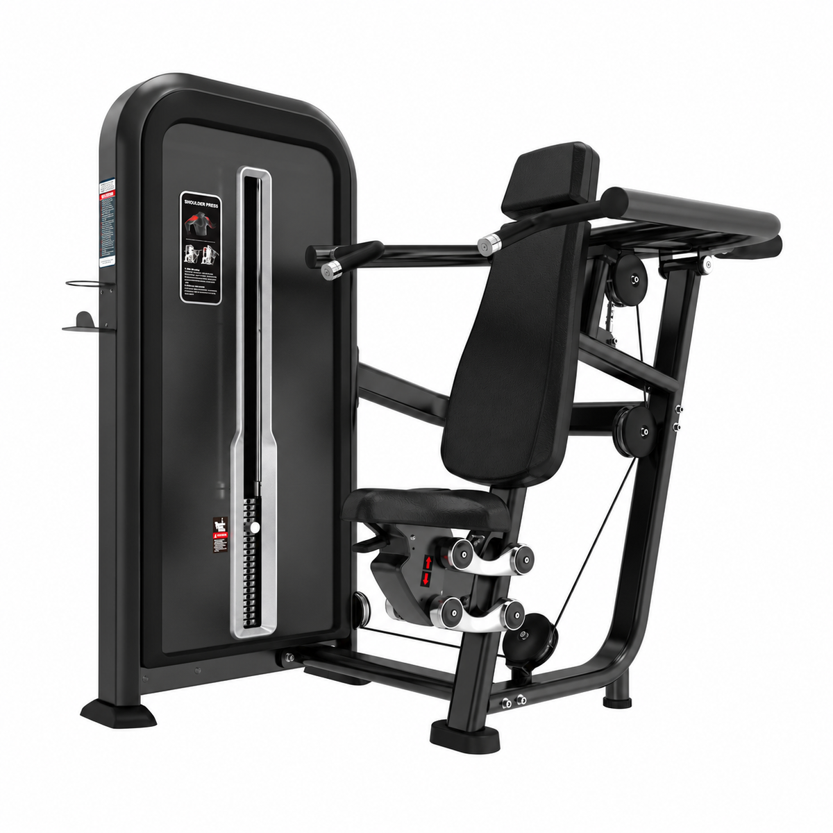 T-MAX Series shoulder press pin loaded machine TY02 - commercial shoulder press with 100kg weight stack