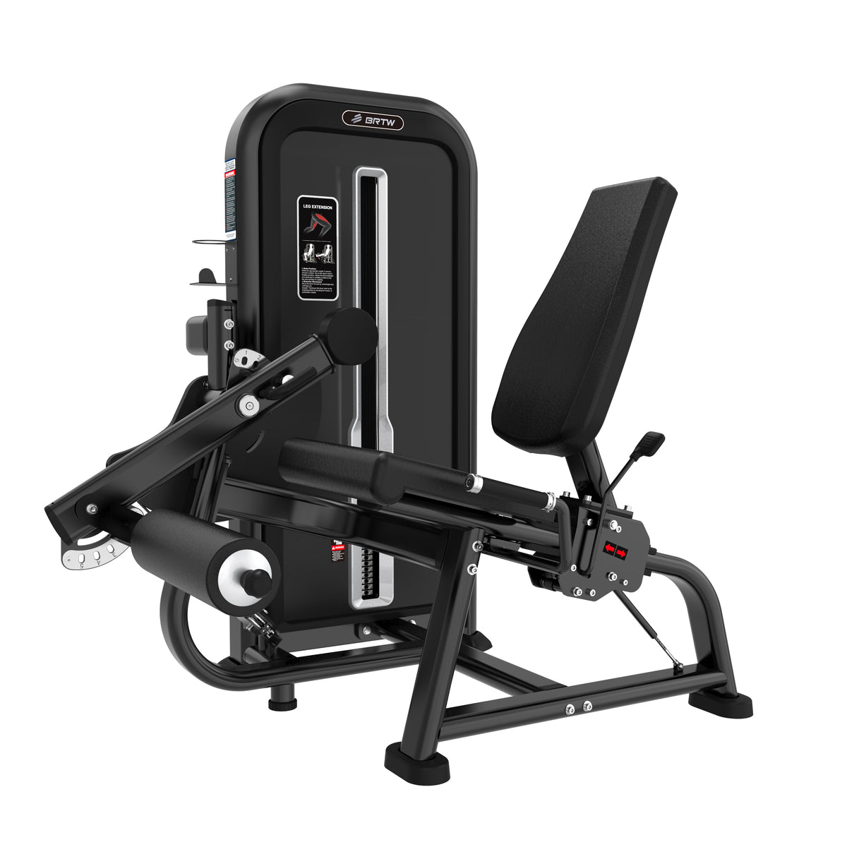 T-MAX Series leg extension pin loaded machine TY13 - commercial quad machine with 100kg weight stack