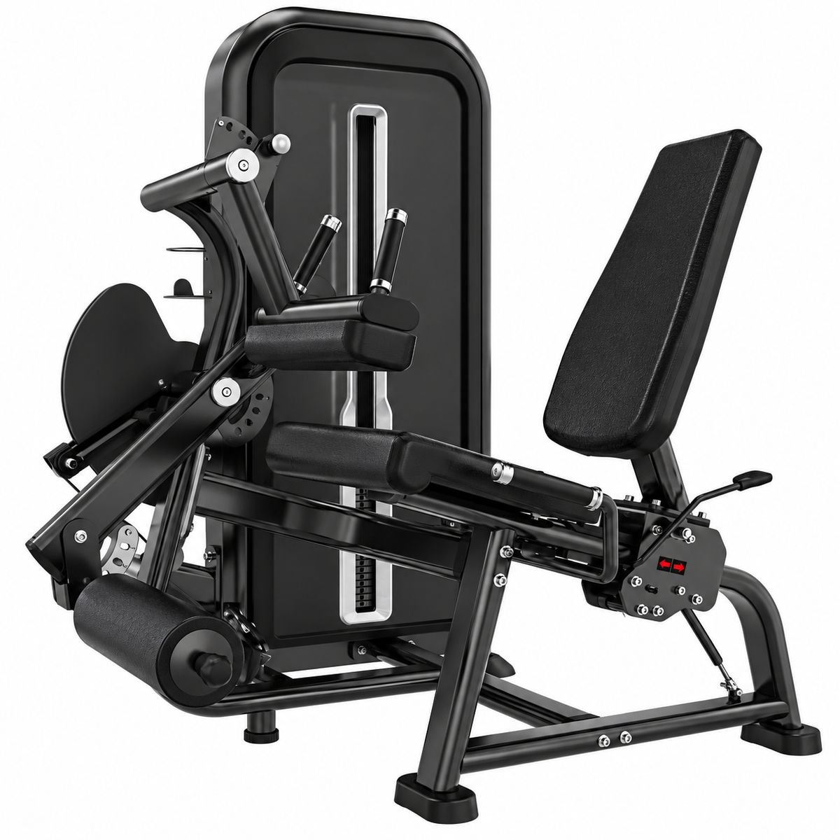 T-MAX Series dual leg curl and leg extension pin loaded machine TY25 - commercial 2-in-1 leg machine with 100kg stack