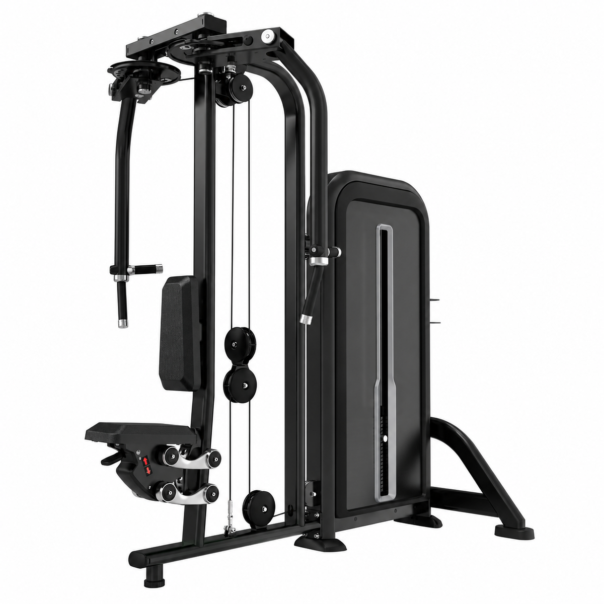 T-MAX Series pec fly pin loaded machine TY38 - commercial chest isolation machine with 80kg weight stack