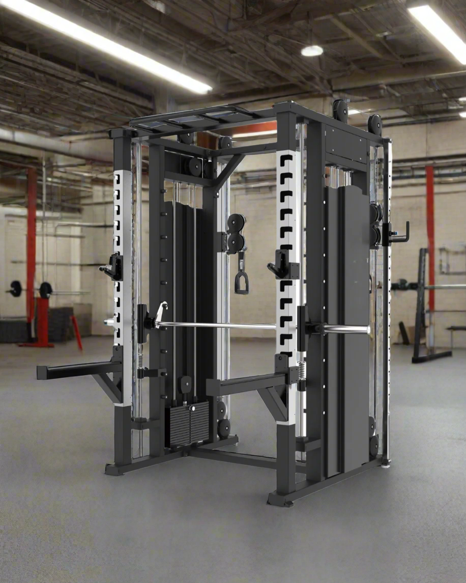 Synergy Series functional trainer squat rack station - view 8