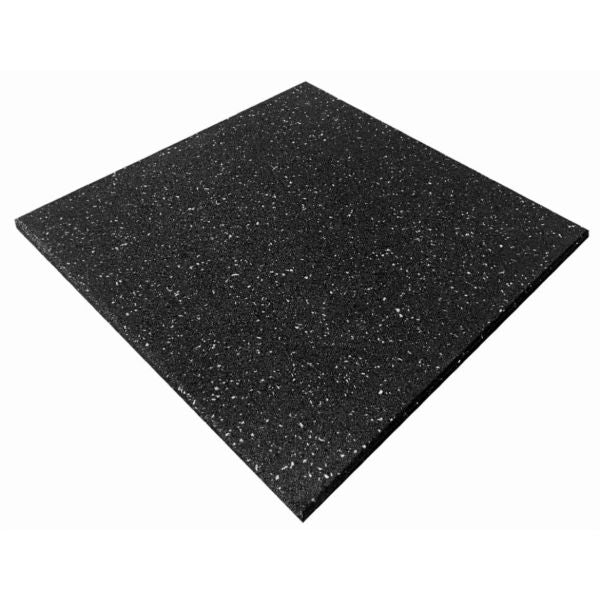 White Fleck Premium grade gym flooring - 15mm 1m x 1m