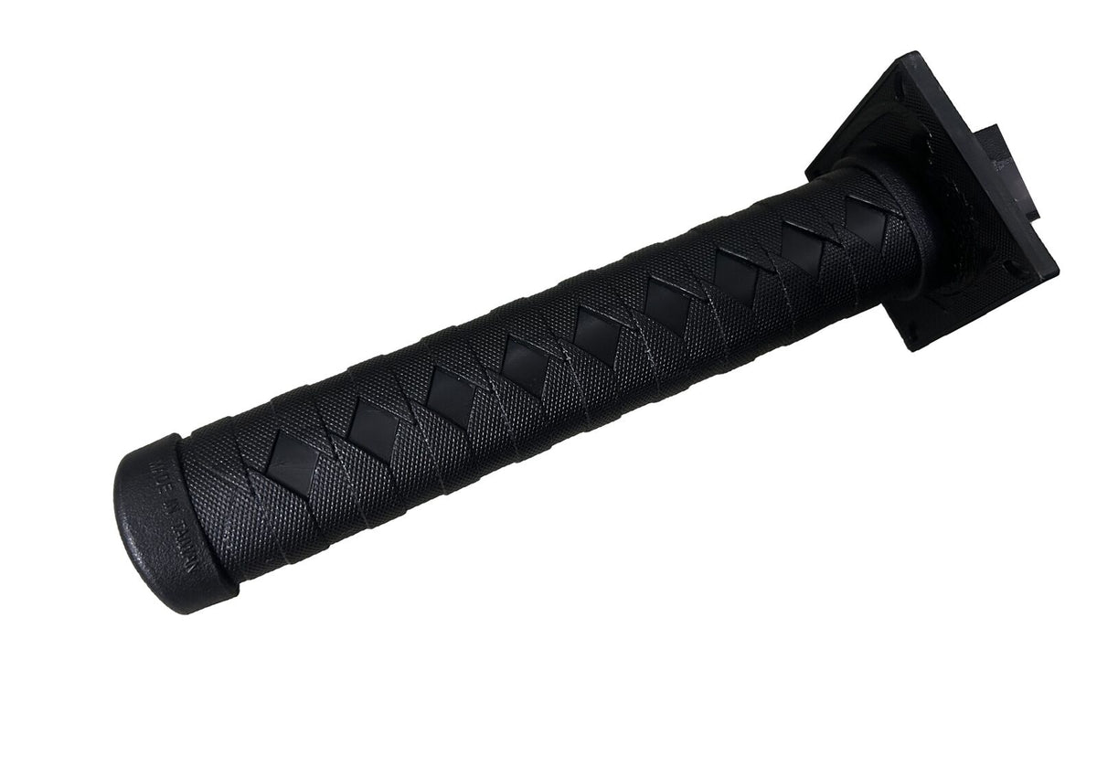 Ninja bokken tsuba guard and handle detail