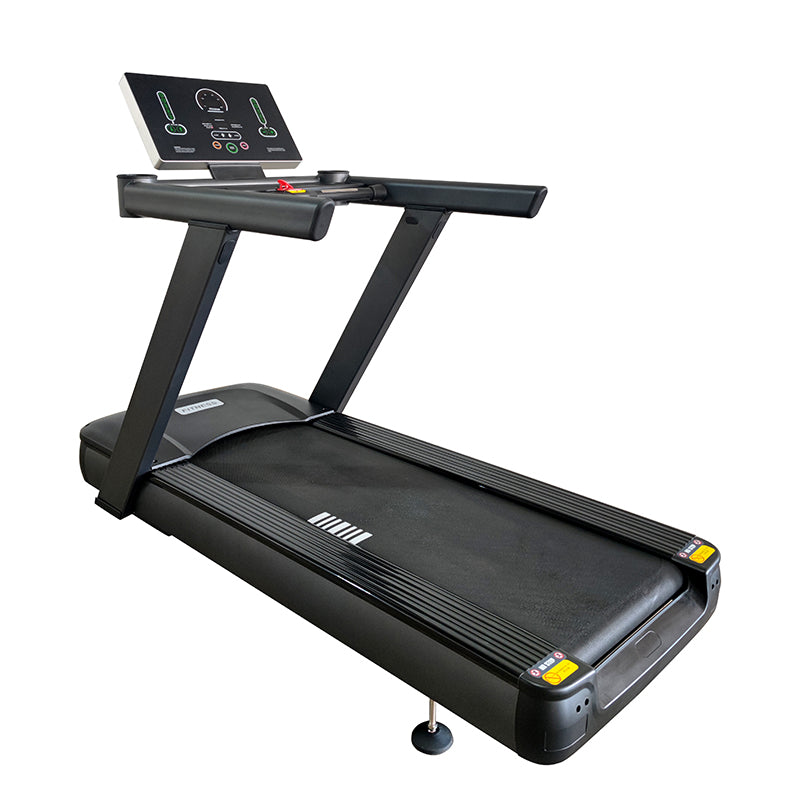 Reload high-performance treadmill with wide running area and shock absorption system