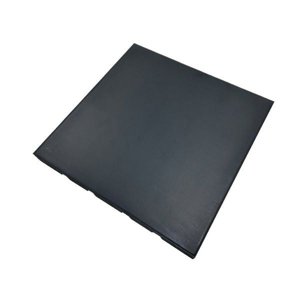 EPDM Black Rubber Gym Flooring 1m x 15mm