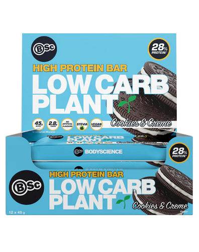 High Protein Low Carb Plant Bar By Bodyscience BSc