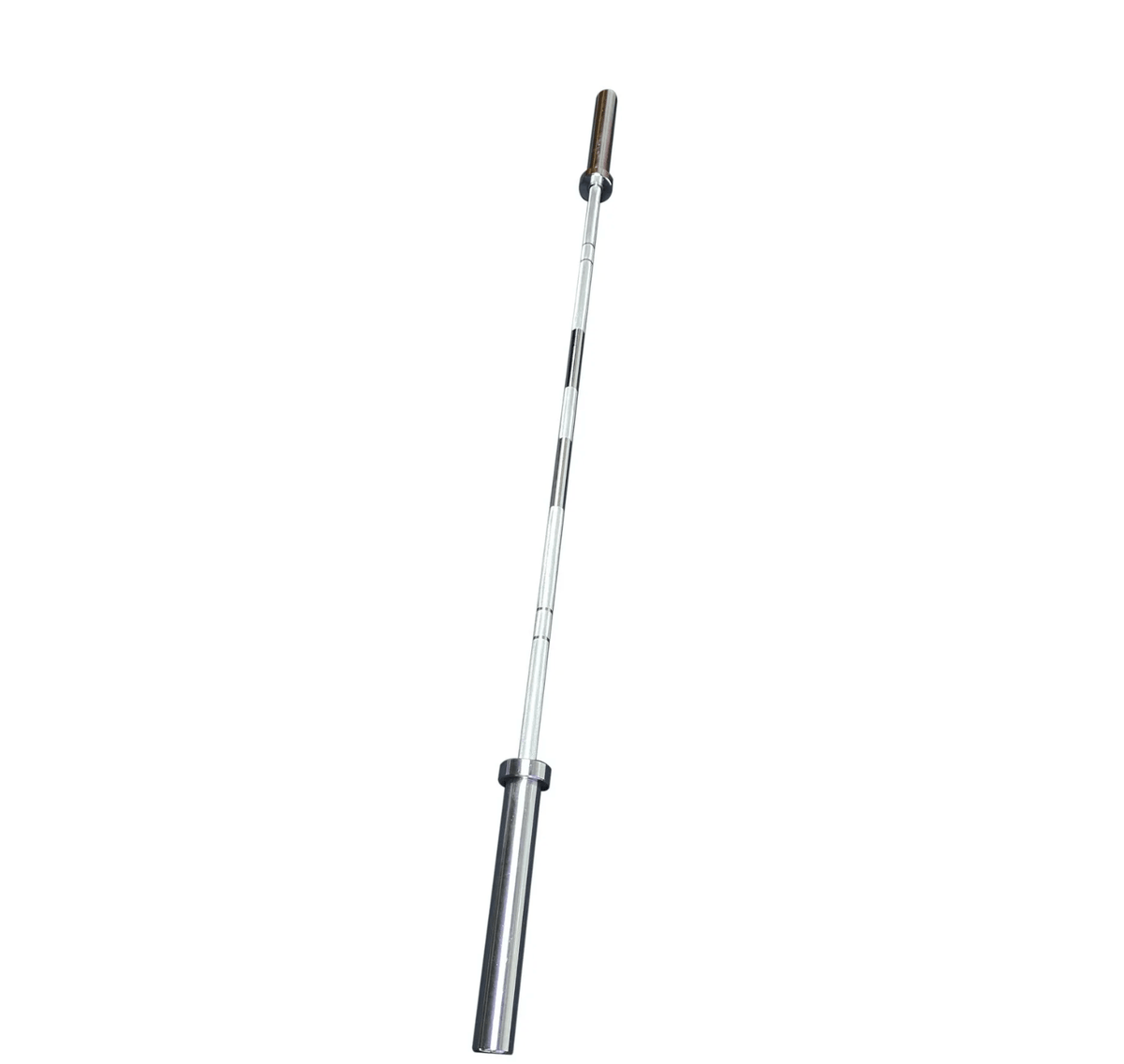 1.5m Olympic barbell 13kg chrome finish 400lb max load - Fitness Hero