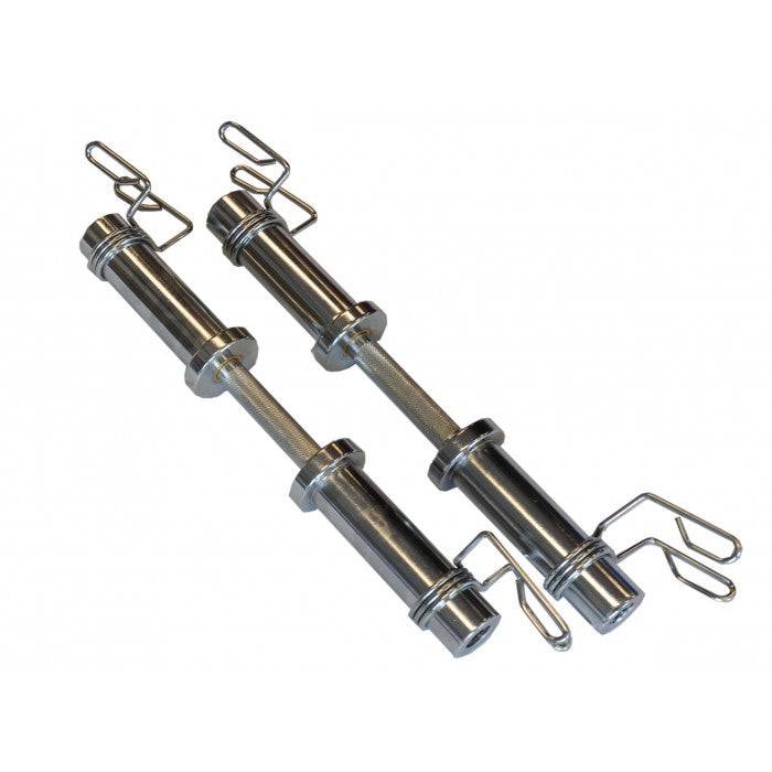 Reload Olympic dumbbell handles 50mm pair with spring lock collars - Fitness Hero