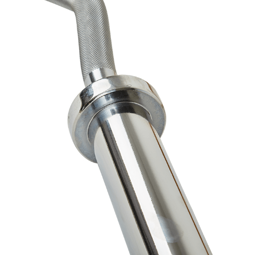 Olympic EZ Curl Bar | Harden Chrome 250kg Max Capacity