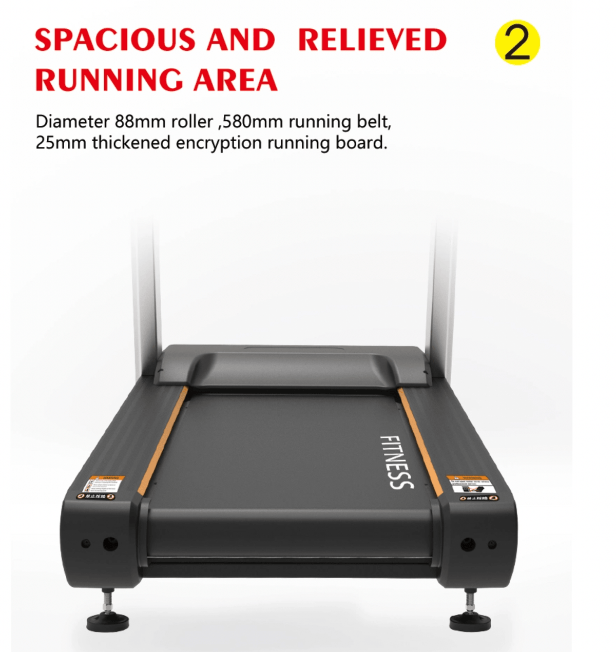 Reload Pro TX-2 Commercial Treadmill - Fitness Hero