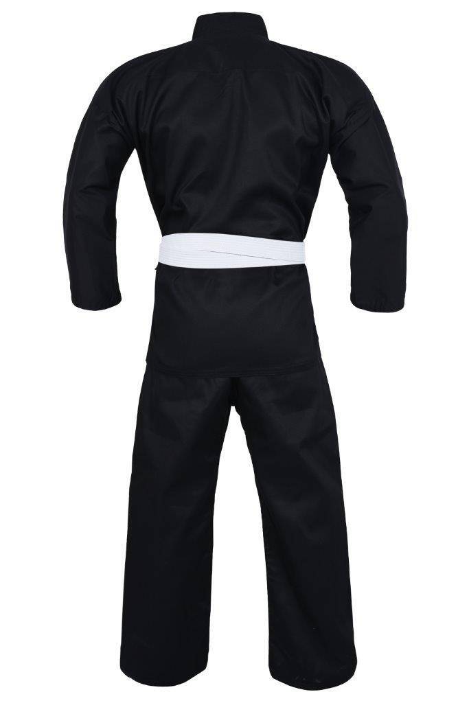 Dragon Karate Uniform (Black) - 8oz