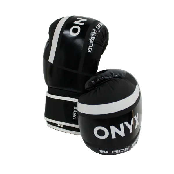onyx black series boxing gloves adult sizes 8oz 10oz 12oz 14oz 16oz