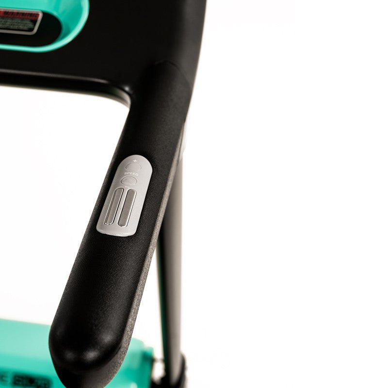 Side view of the Starlite SL7 Treadmill showcasing its sleek design.