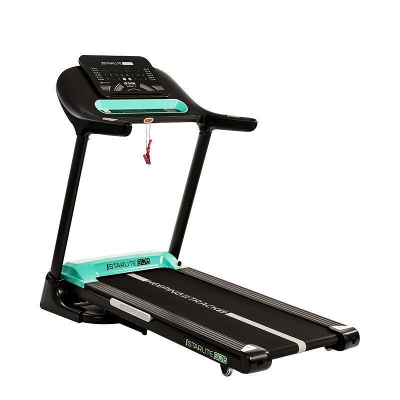Side view of the Starlite SL7 Treadmill showcasing its sleek design.