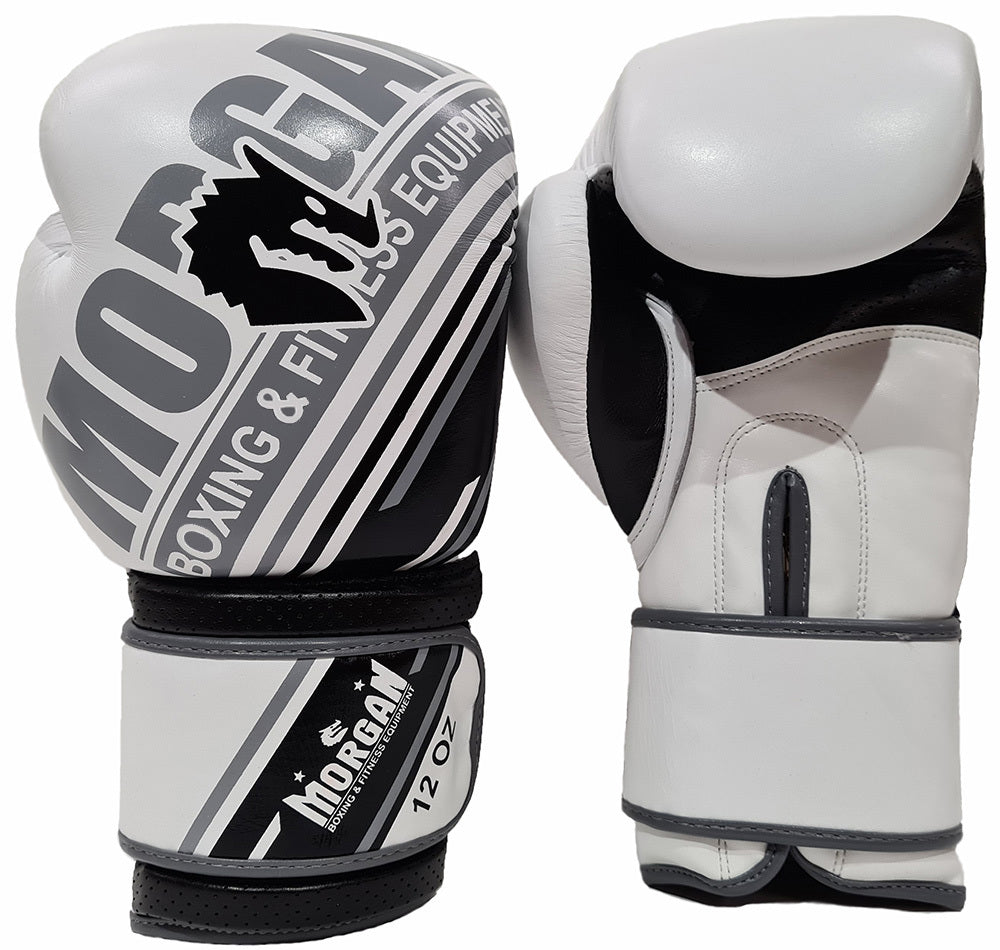 The Fitness Hero Aventus leather boxing gloves from Morgan Sports offer great protection while providing powerful strikes. Available in two colours