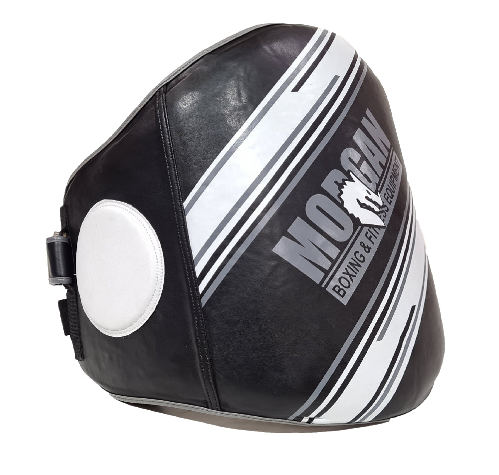 All new and invigorated, The Morgan Aventus Belly pad is 100% genuine low grain leather cover that delivers the ultimate durability and longevity. Front view