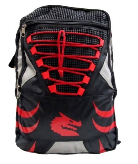 Water and puncture resistant polyester fabric Large laptop (17") front storage department with an added rubber front protective layer Large main zipper compartment