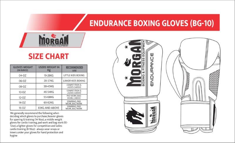 Morgan V2 Endurance Pro Boxing Gloves - Fitness Hero Brand new