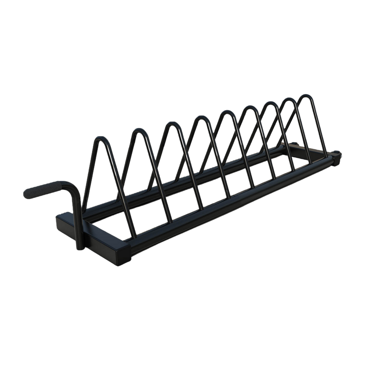 Horizontal Bumper Plate Storage Rack / Trolley - Fitness Hero Brand new