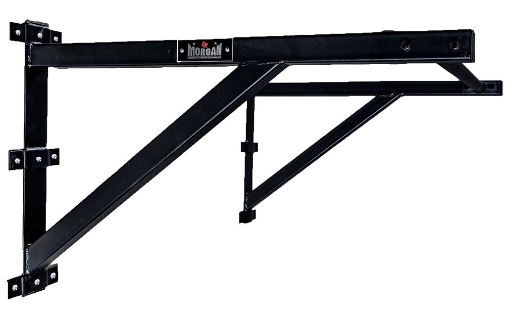 Morgan Cross Functional Pull Up Bar, alternate view of wall brackets and bar