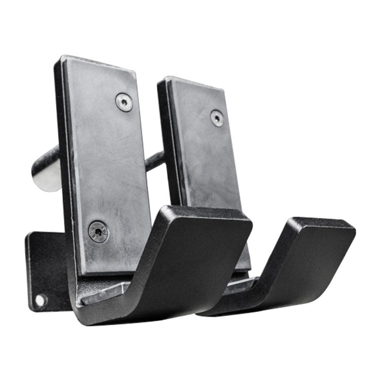 Commercial grade J-hooks for 60mm rack with 26mm pin, sold as a pair - Fitness Hero Sydney