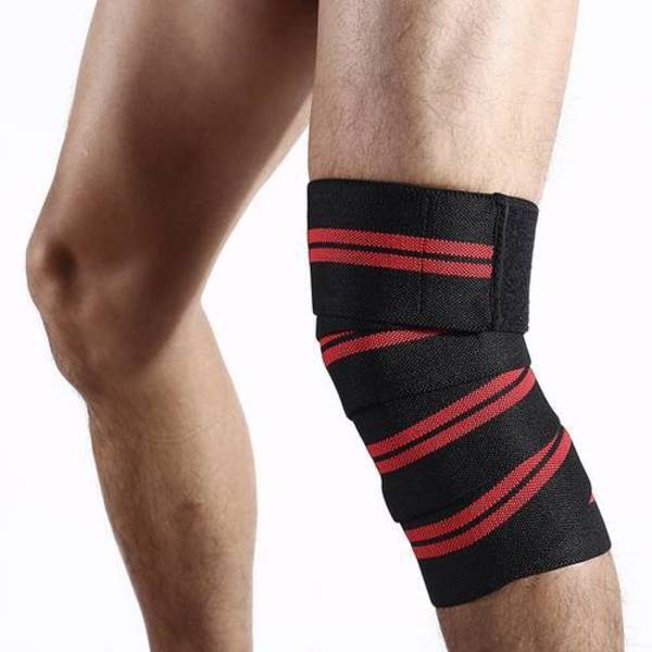 Morgan Elastic Knee Wraps (Pair) - Fitness Hero Brand new