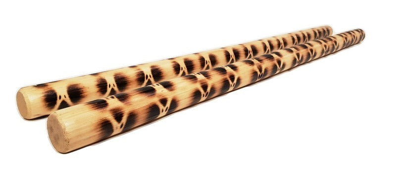 Morgan Wooden Burnt Style Escrima / Kali Sticks | Pair - Fitness Hero Brand new