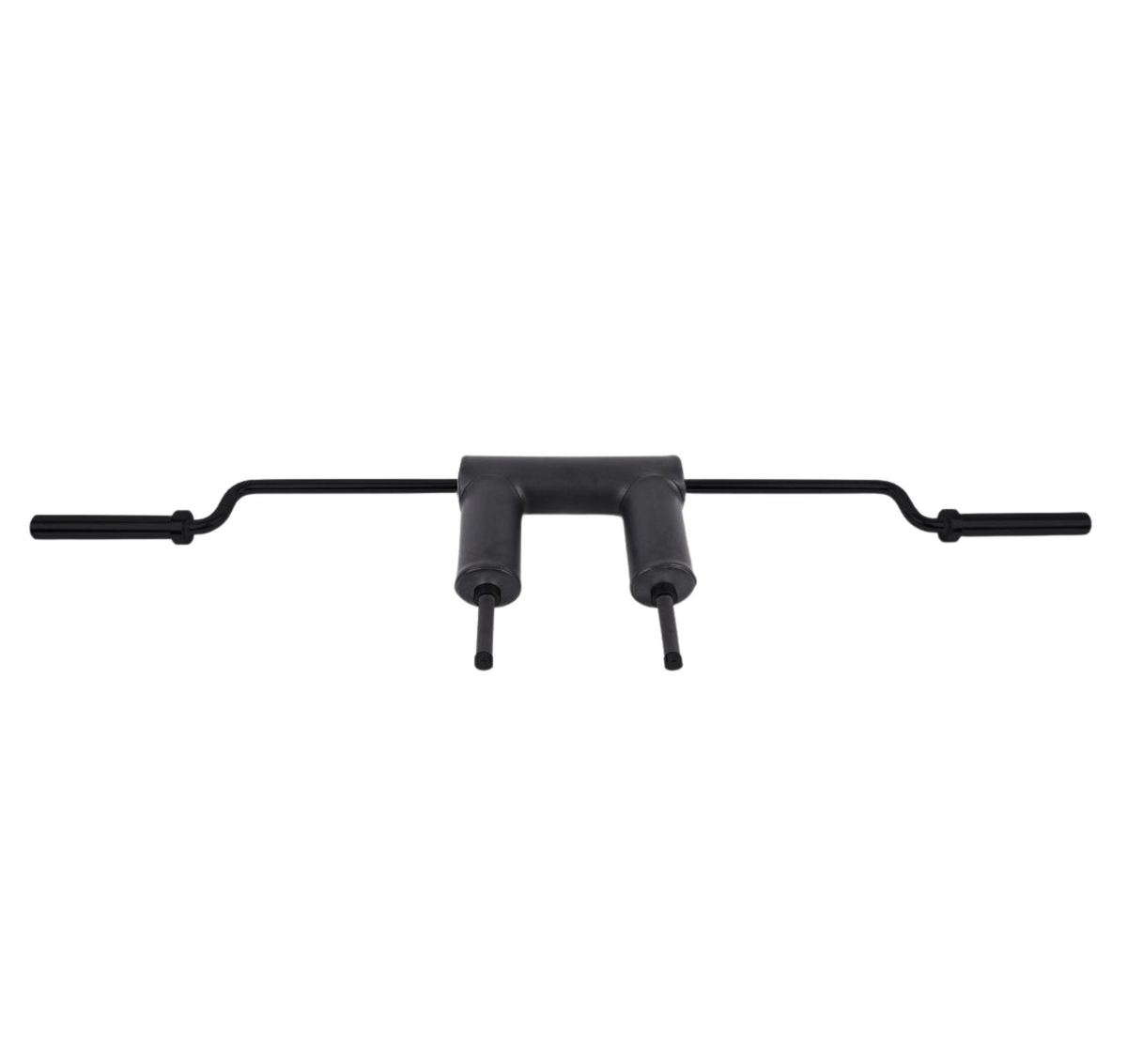Morgan Elite Safety Squat Bar | Black Harden Chrome | 2.2m - Fitness Hero Brand new